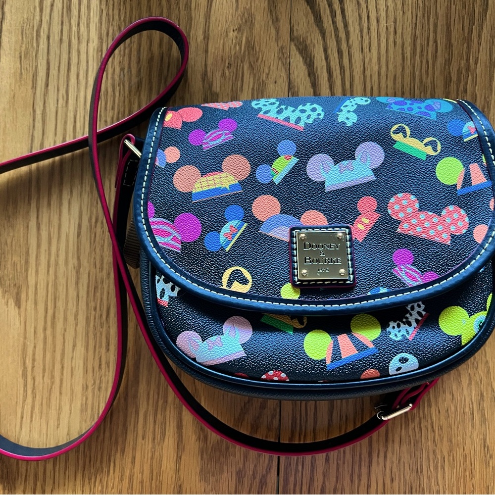 Dooney & Bourke Walt Disney Leather crossover purse